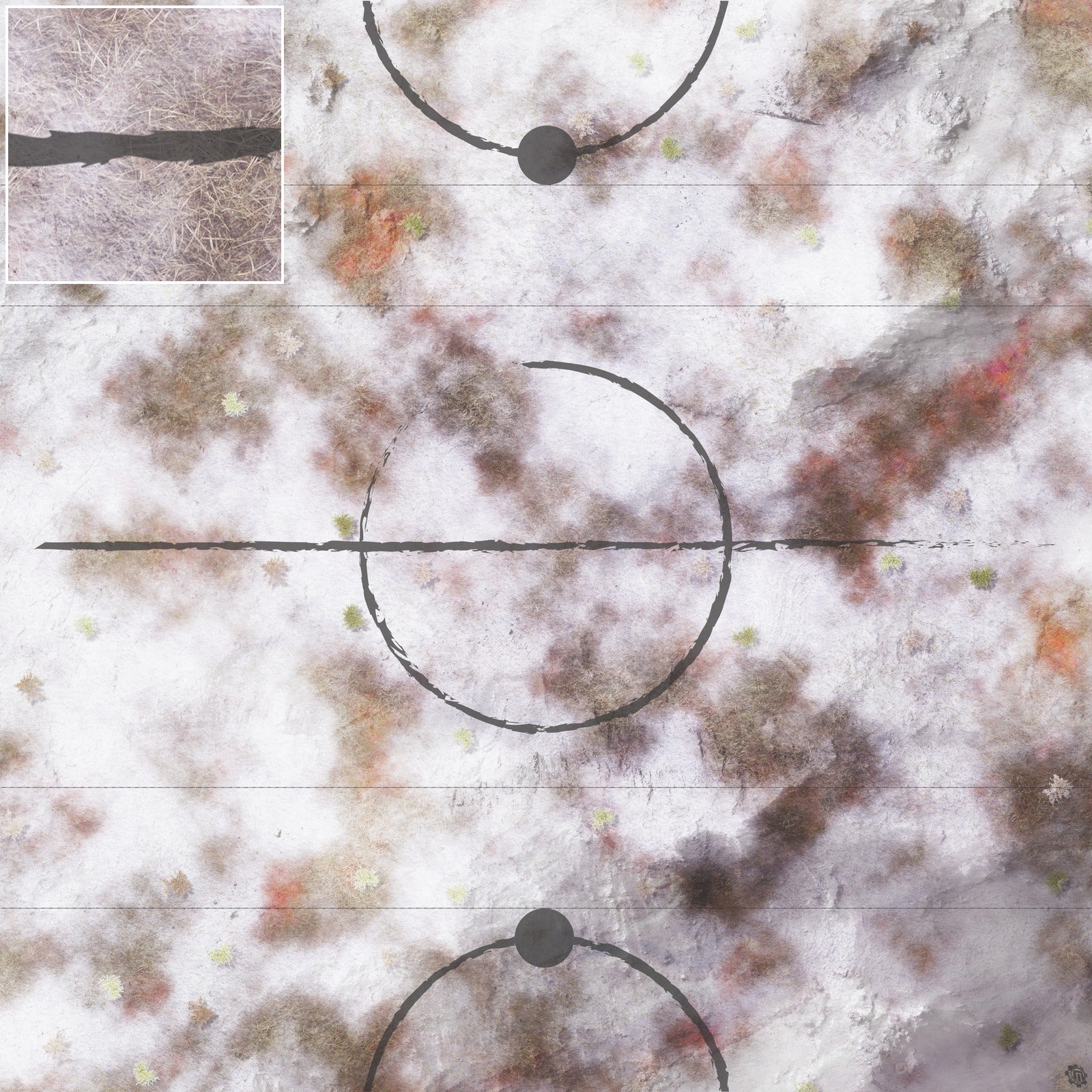 Mats by Mars: High Desert Chill Tabletop Wargaming Play Mat