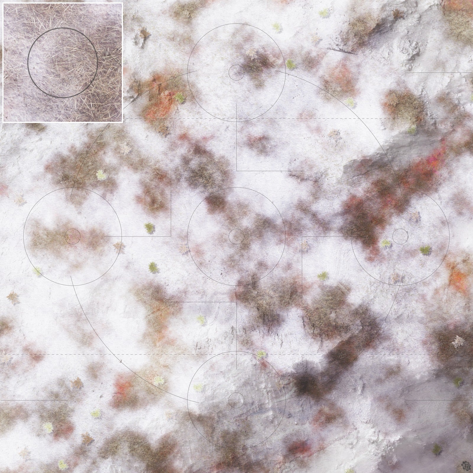 Mats by Mars: High Desert Chill Tabletop Wargaming Play Mat