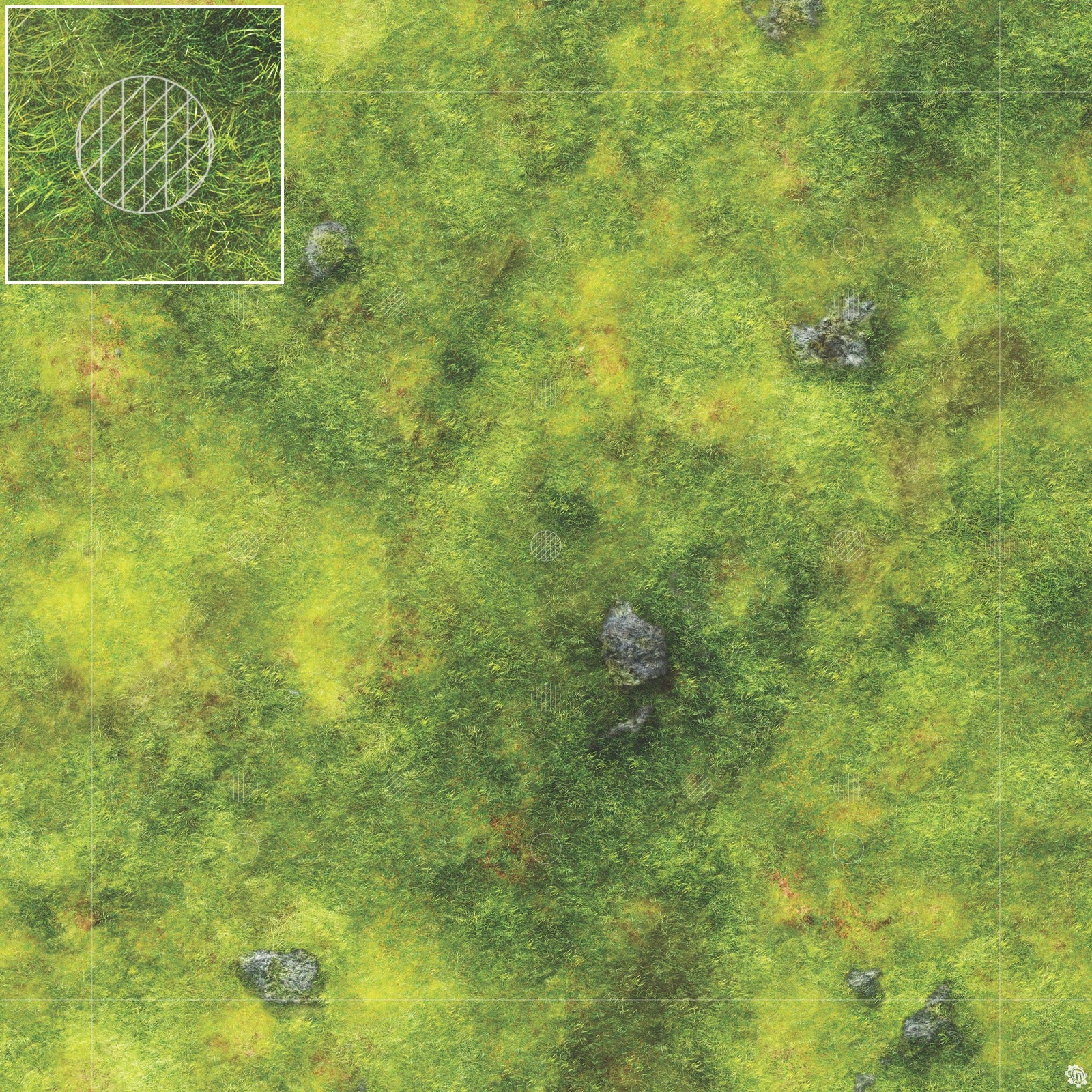 Mats by Mars: Stonehollow Hills Tabletop Wargaming Play Mat