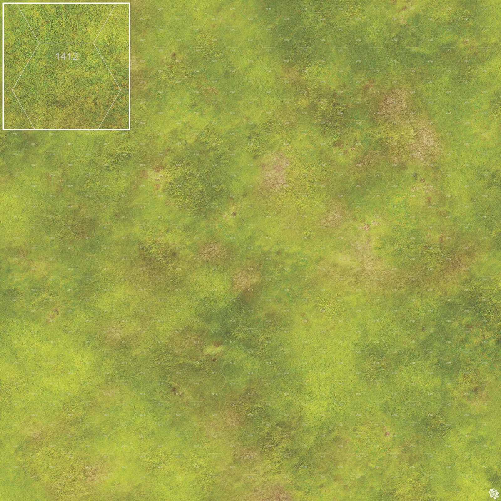 Mats by Mars: Peaceful Prairie Tabletop Wargaming Play Mat