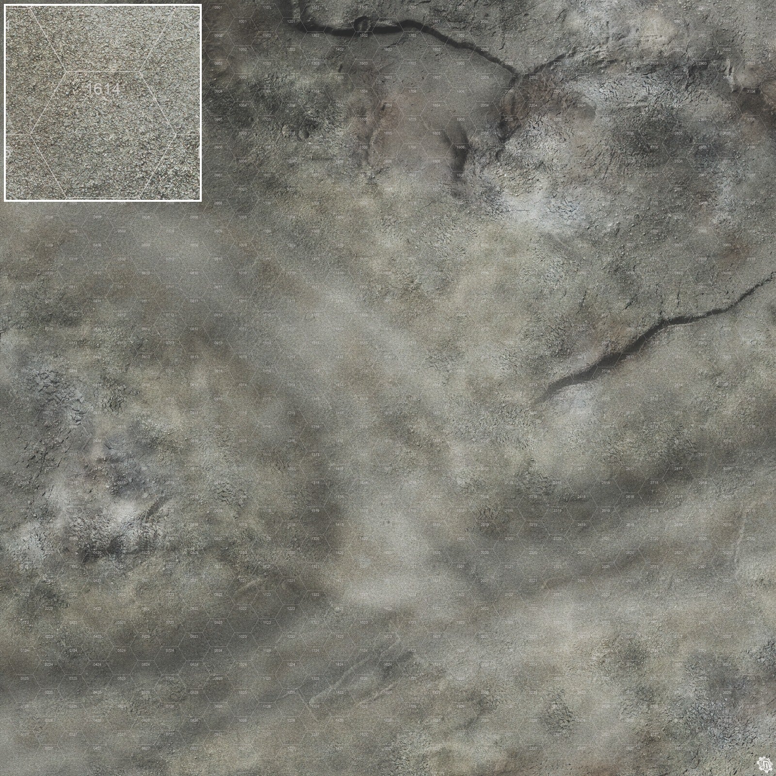 Mats by Mars: Ashen Wastes Tabletop Wargaming Play Mat