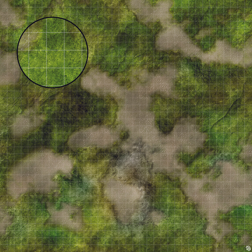 Mats by Mars: Bayou Country Tabletop Wargaming Play Mat