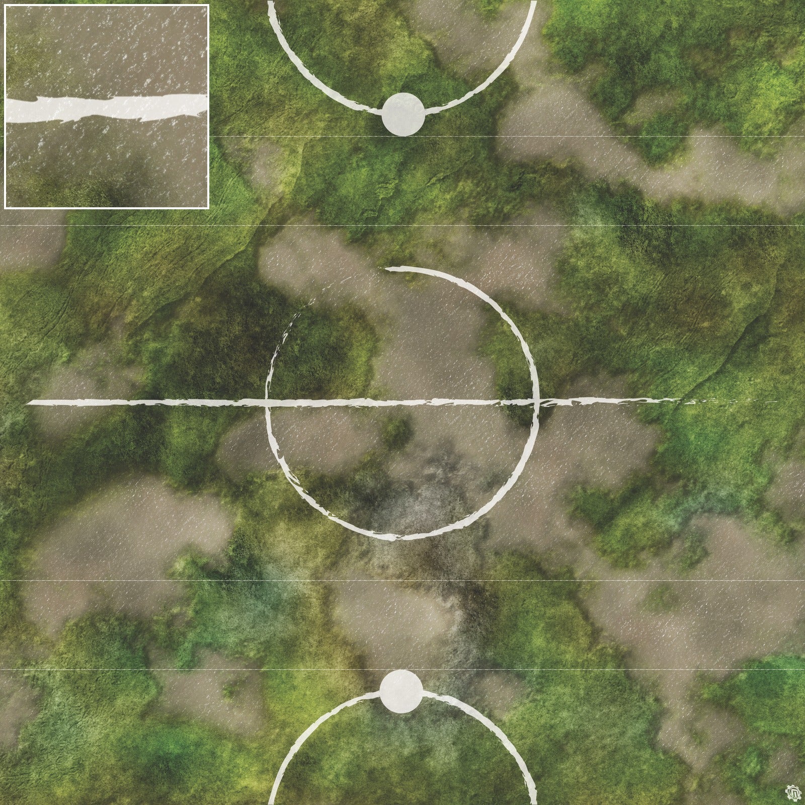Mats by Mars: Bayou Country Tabletop Wargaming Play Mat