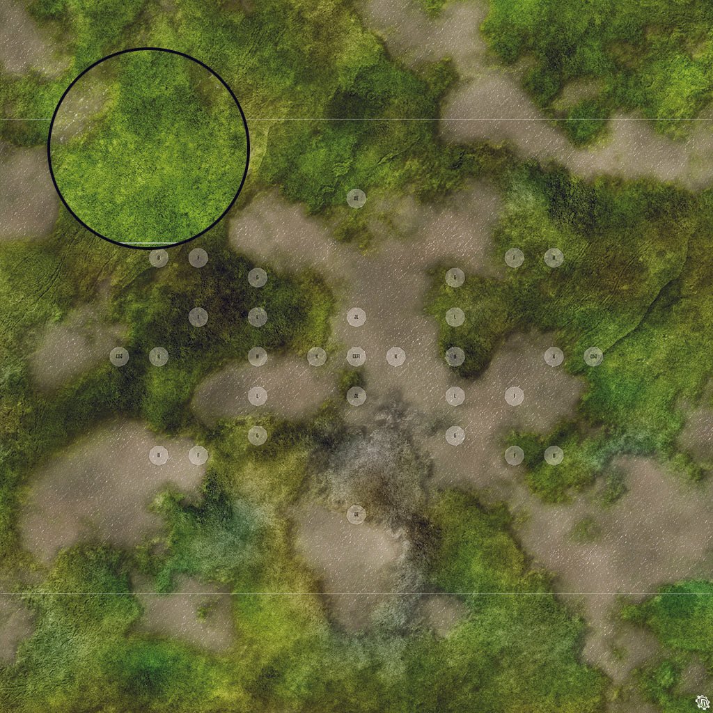 Mats by Mars: Bayou Country Tabletop Wargaming Play Mat