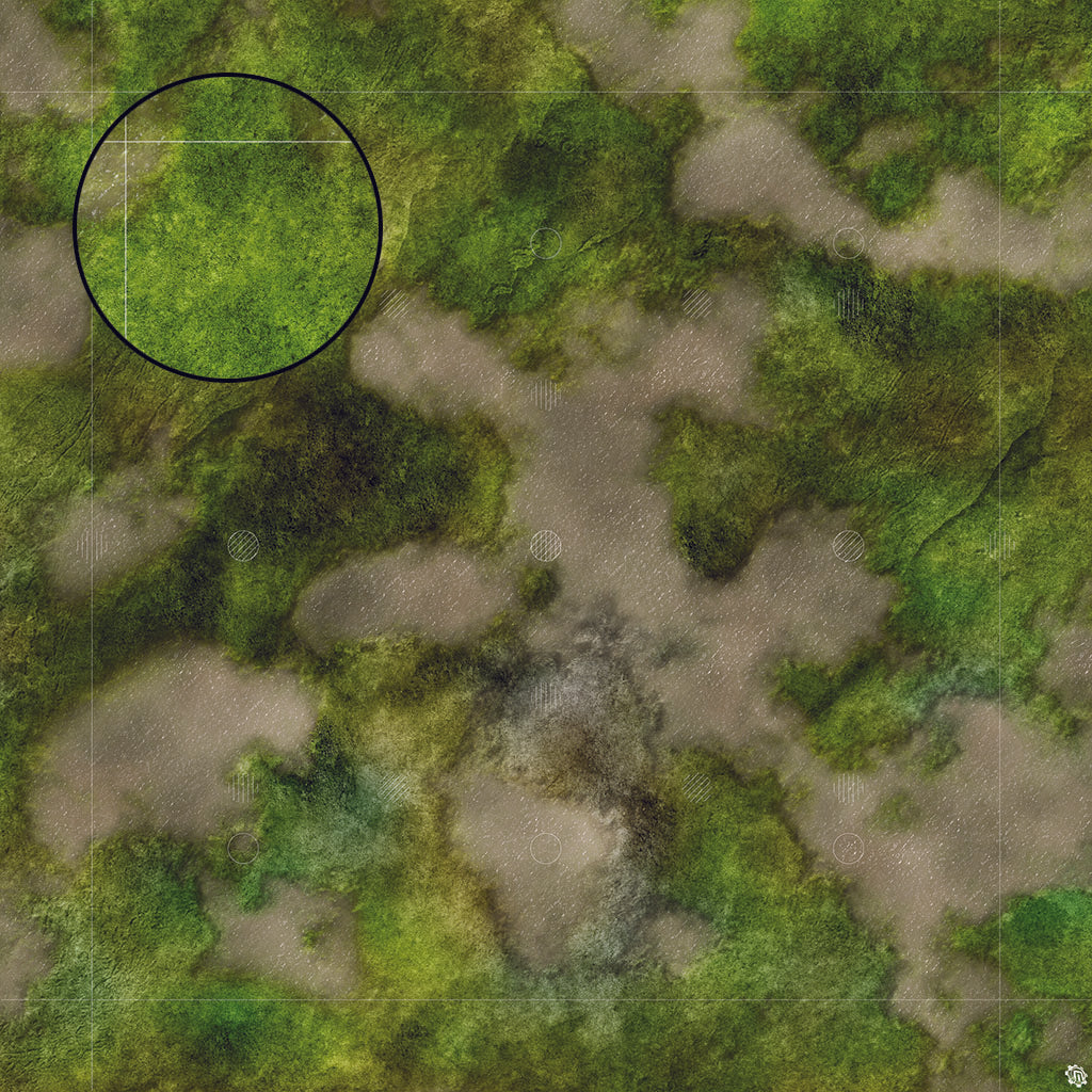 Mats by Mars: Bayou Country Tabletop Wargaming Play Mat