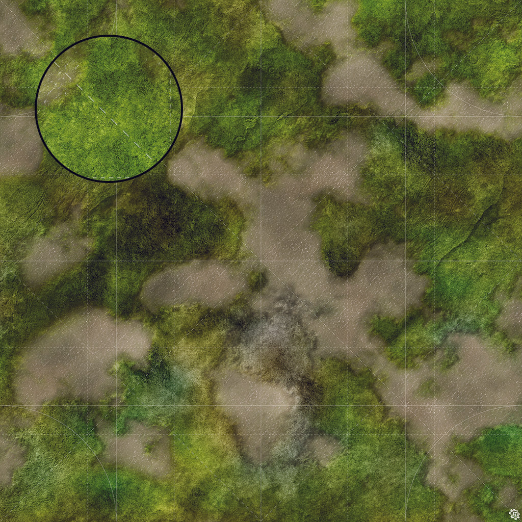 Mats by Mars: Bayou Country Tabletop Wargaming Play Mat