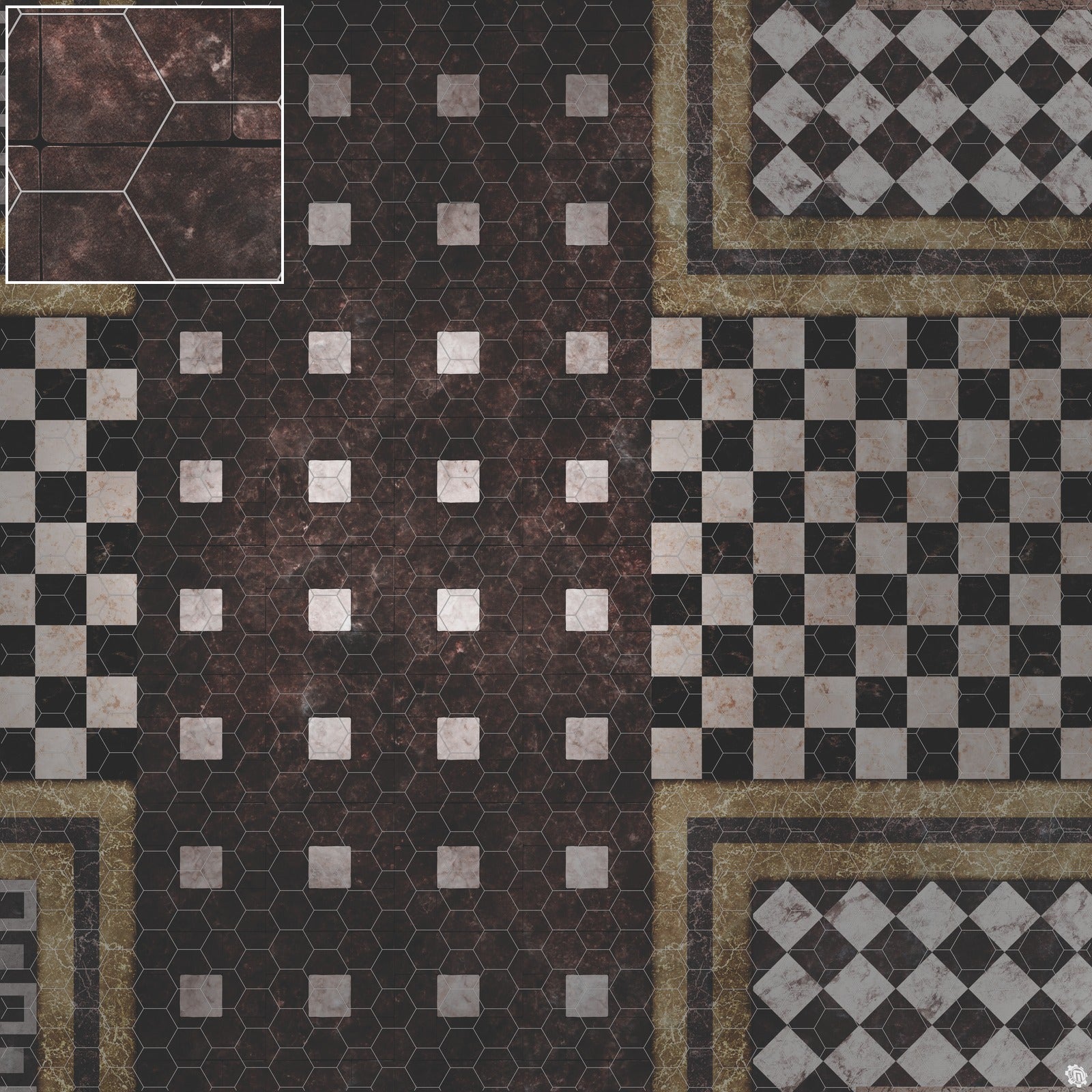 Mats by Mars: Manor Hall Tabletop Wargaming Play Mat