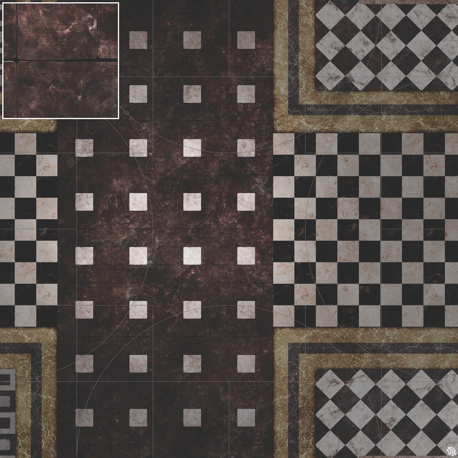 Mats by Mars: Manor Hall Tabletop Wargaming Play Mat