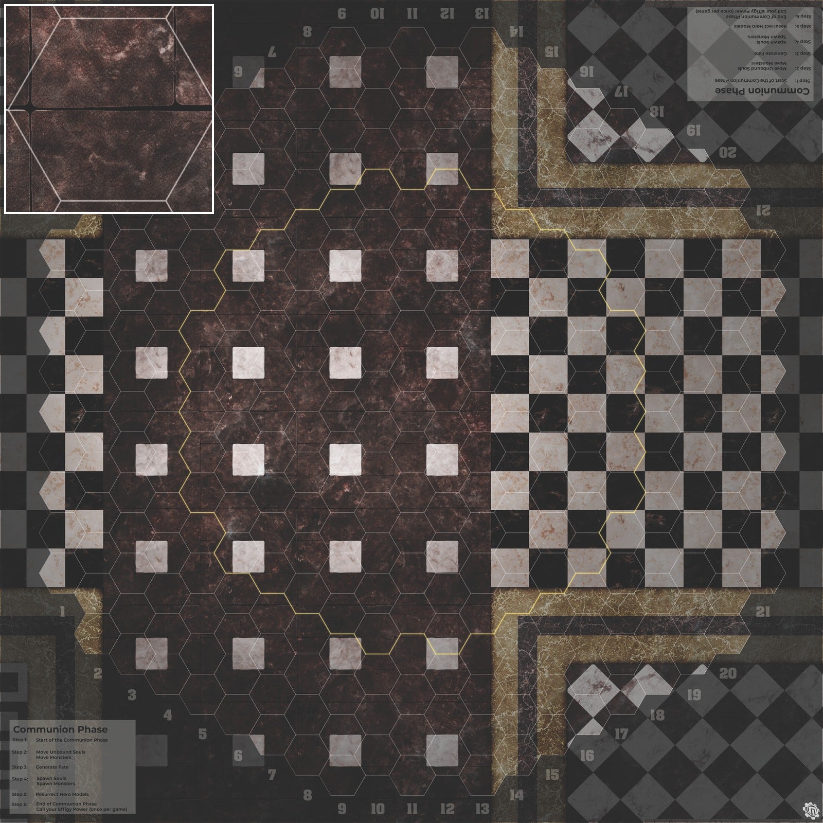 Mats by Mars: Manor Hall Tabletop Wargaming Play Mat