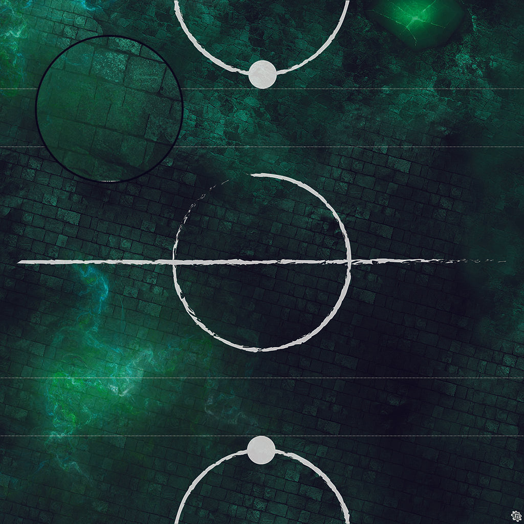 Mats by Mars: Noxious Sewer Tabletop Wargaming Play Mat