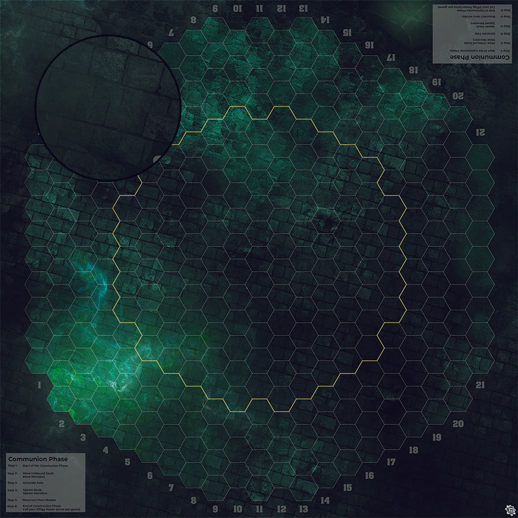 Mats by Mars: Noxious Sewer Tabletop Wargaming Play Mat