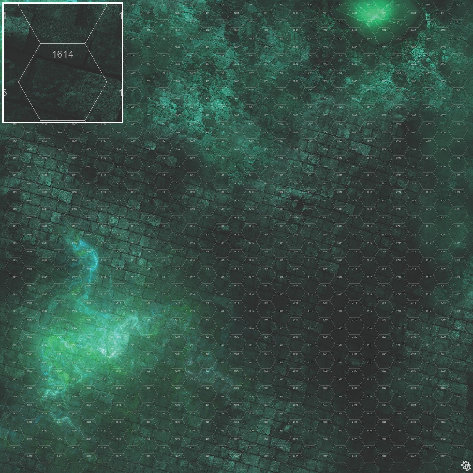 Mats by Mars: Noxious Sewer Tabletop Wargaming Play Mat