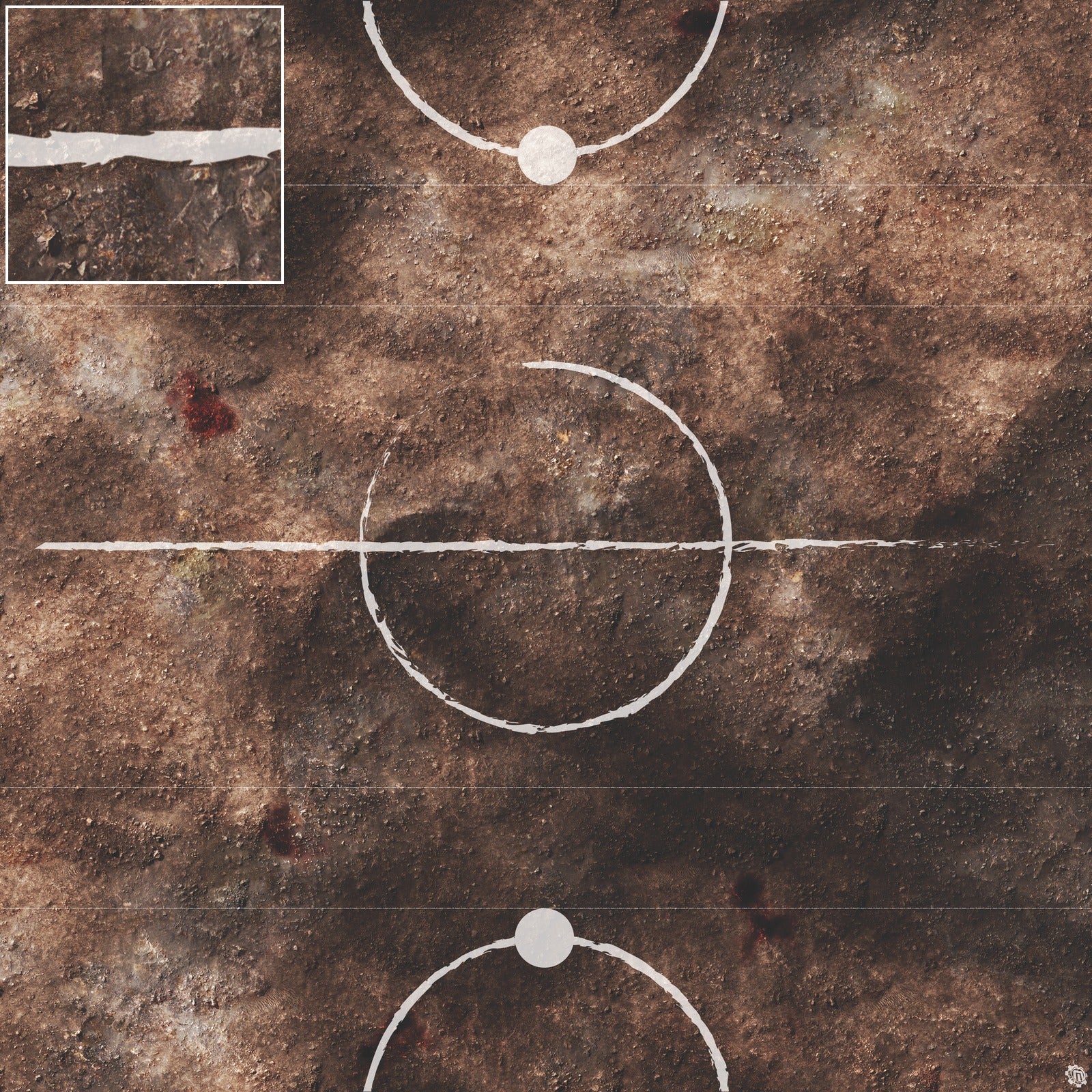 Mats by Mars: Trench Assault Tabletop Wargaming Play Mat