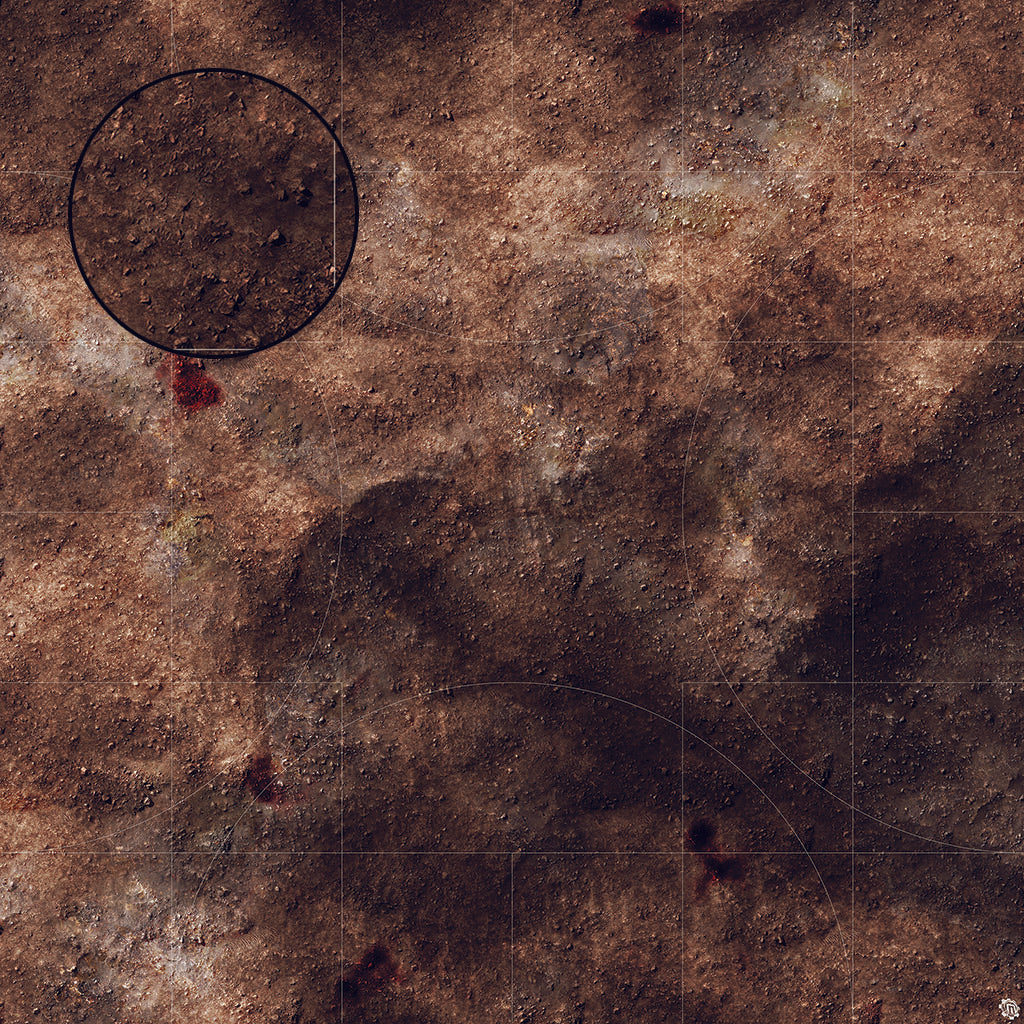 Mats by Mars: Trench Assault Tabletop Wargaming Play Mat