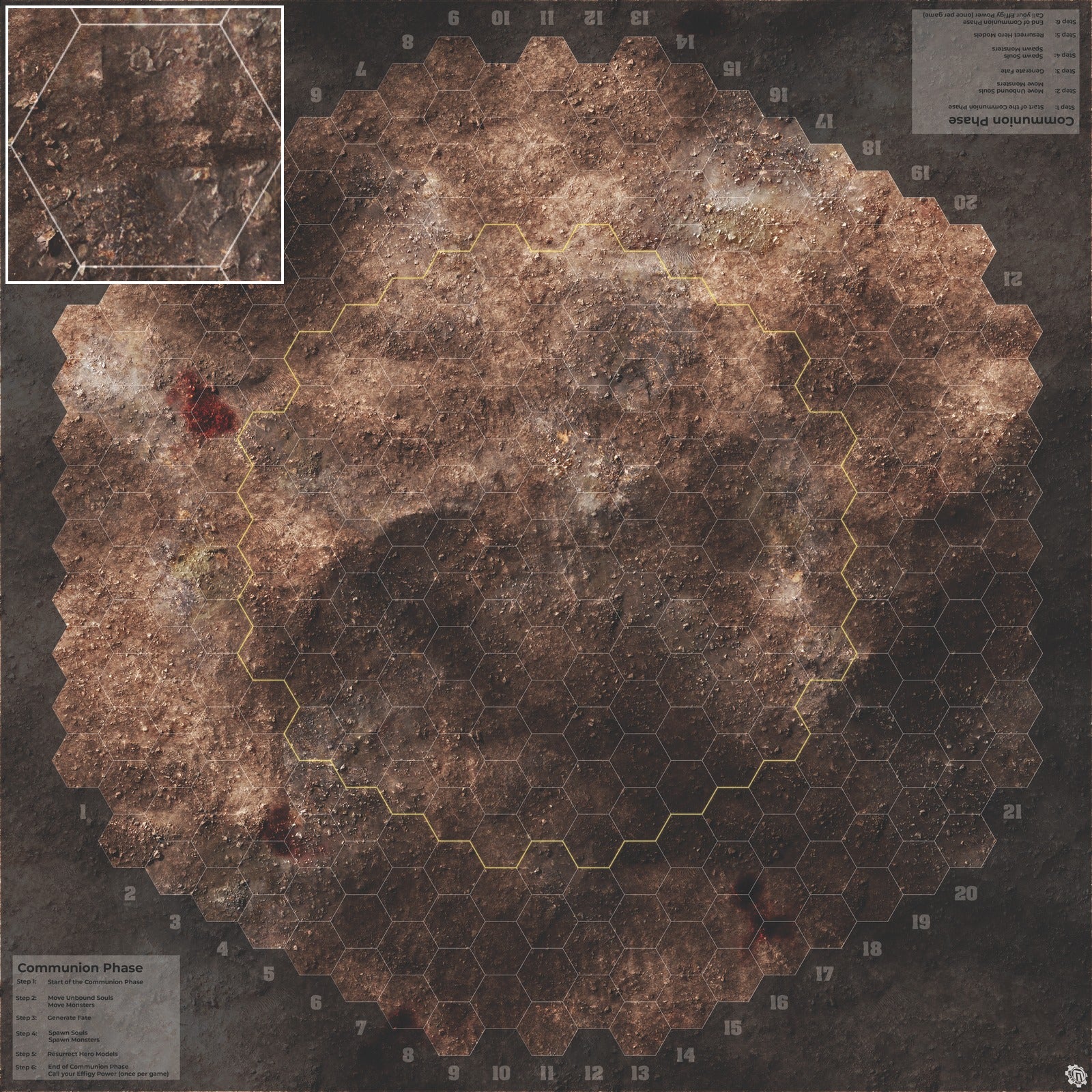 Mats by Mars: Trench Assault Tabletop Wargaming Play Mat