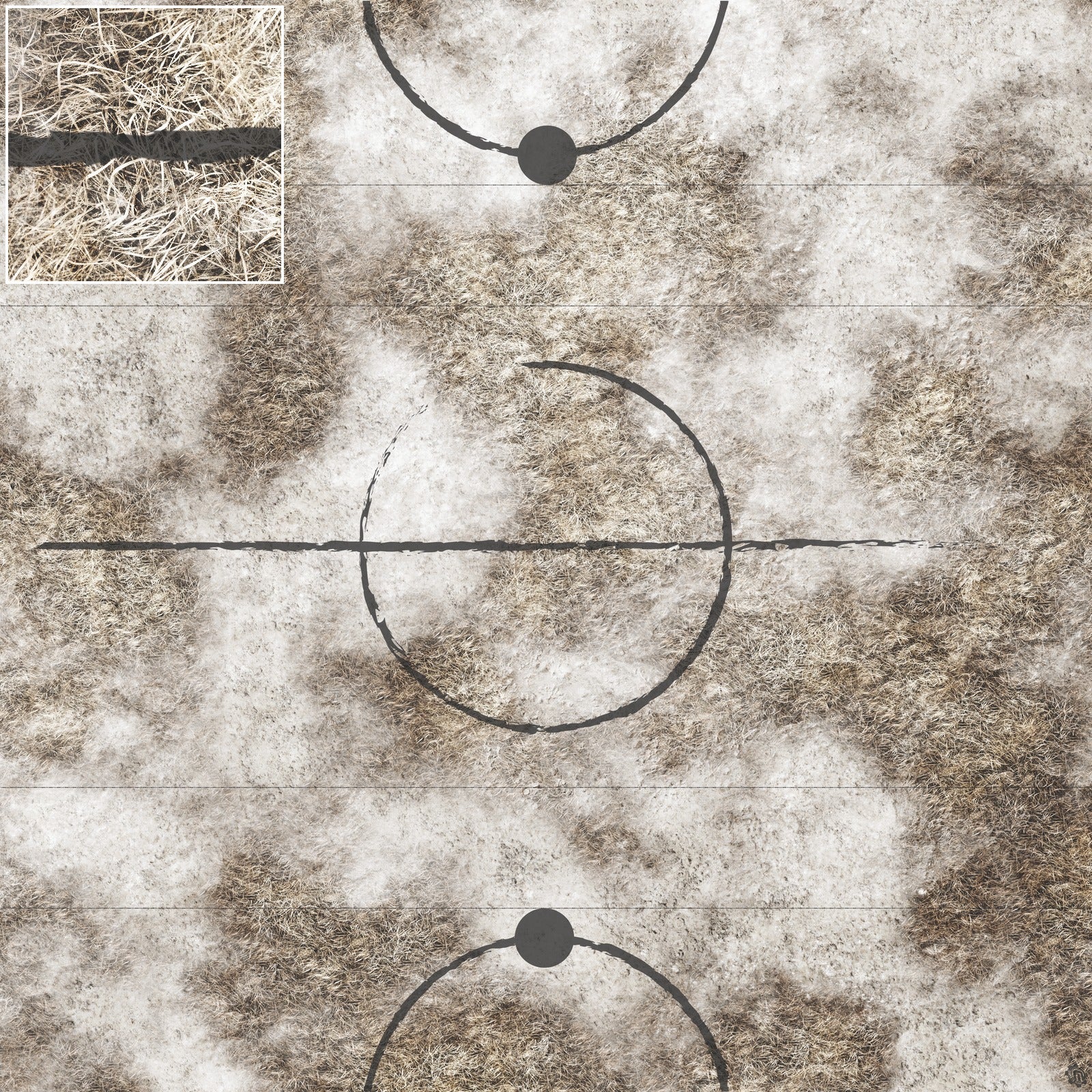 Mats by Mars: Sagebrush Steppes Tabletop Wargaming Play Mat