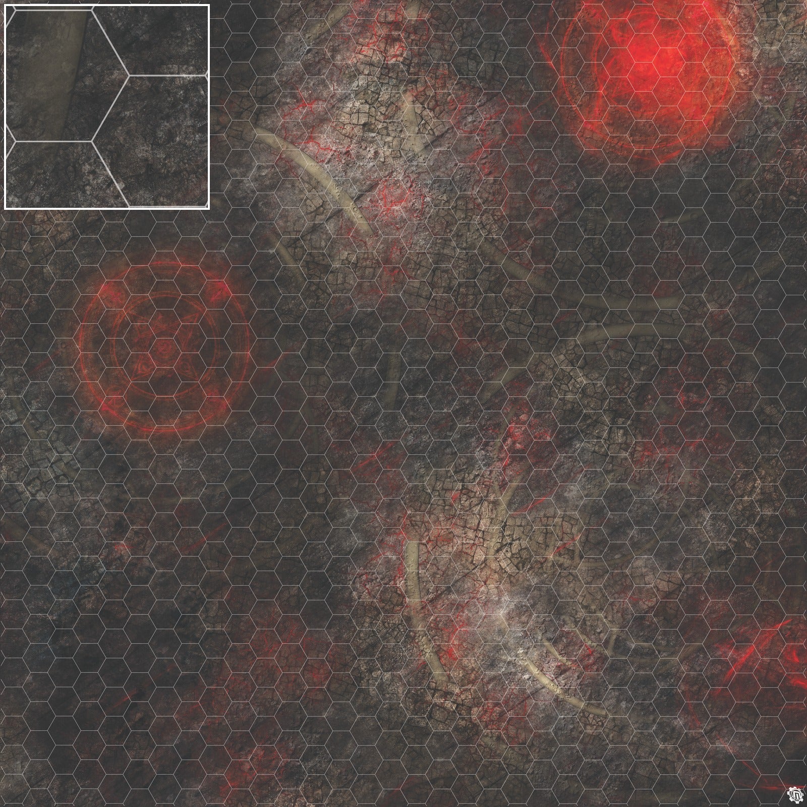 Mats by Mars: Unholy Warren Wargaming Play Mat