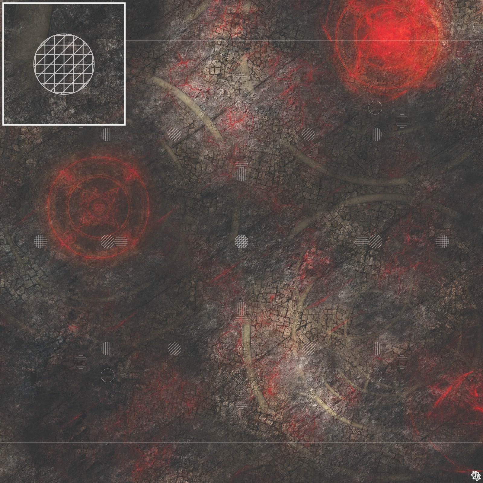 Mats by Mars: Unholy Warren Wargaming Play Mat