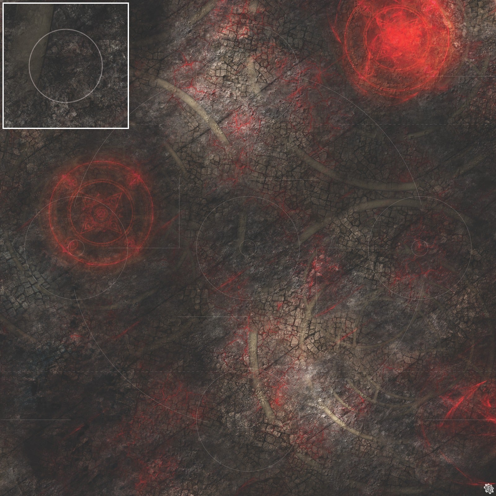 Mats by Mars: Unholy Warren Wargaming Play Mat