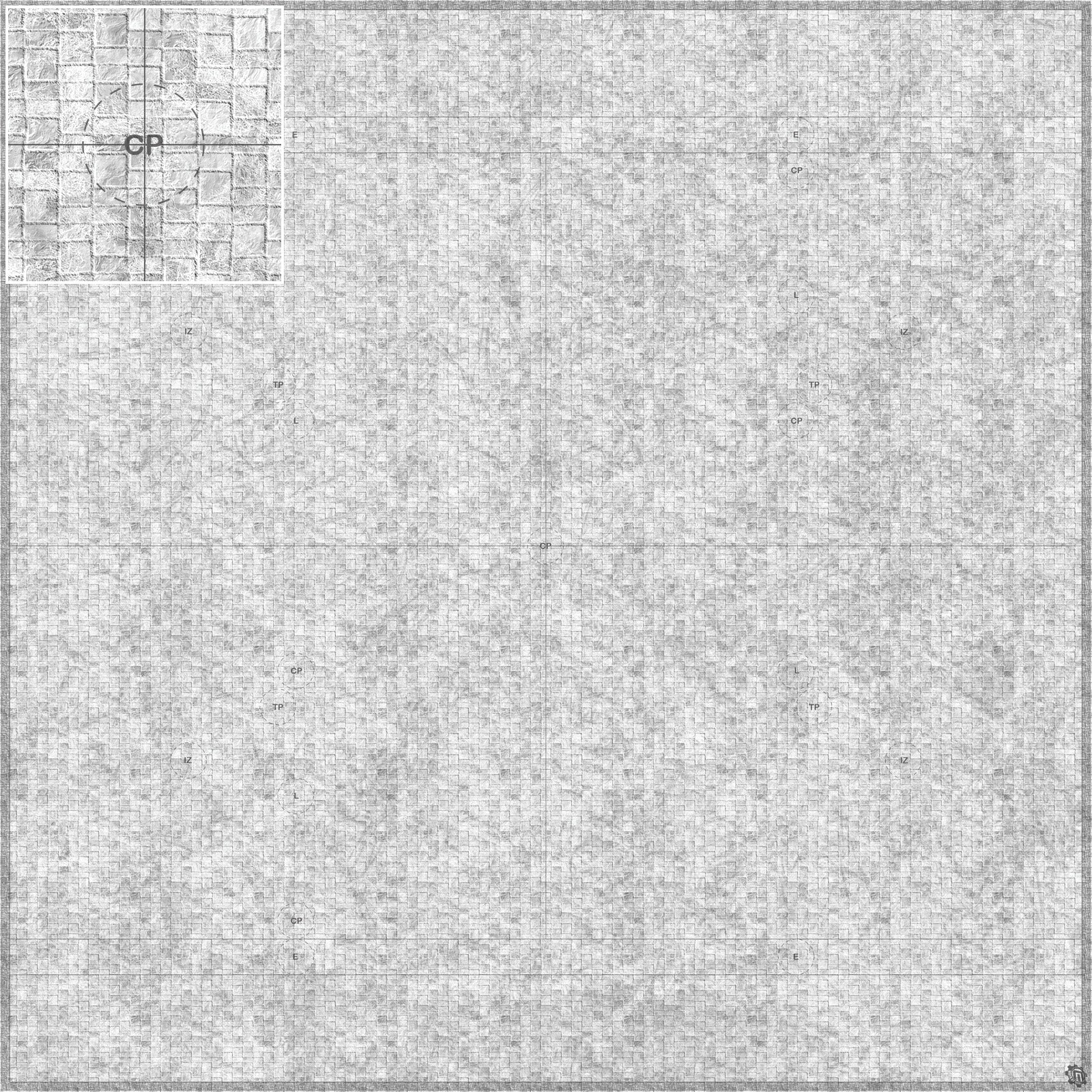 Mats by Mars: The White City Wargaming Play Mat