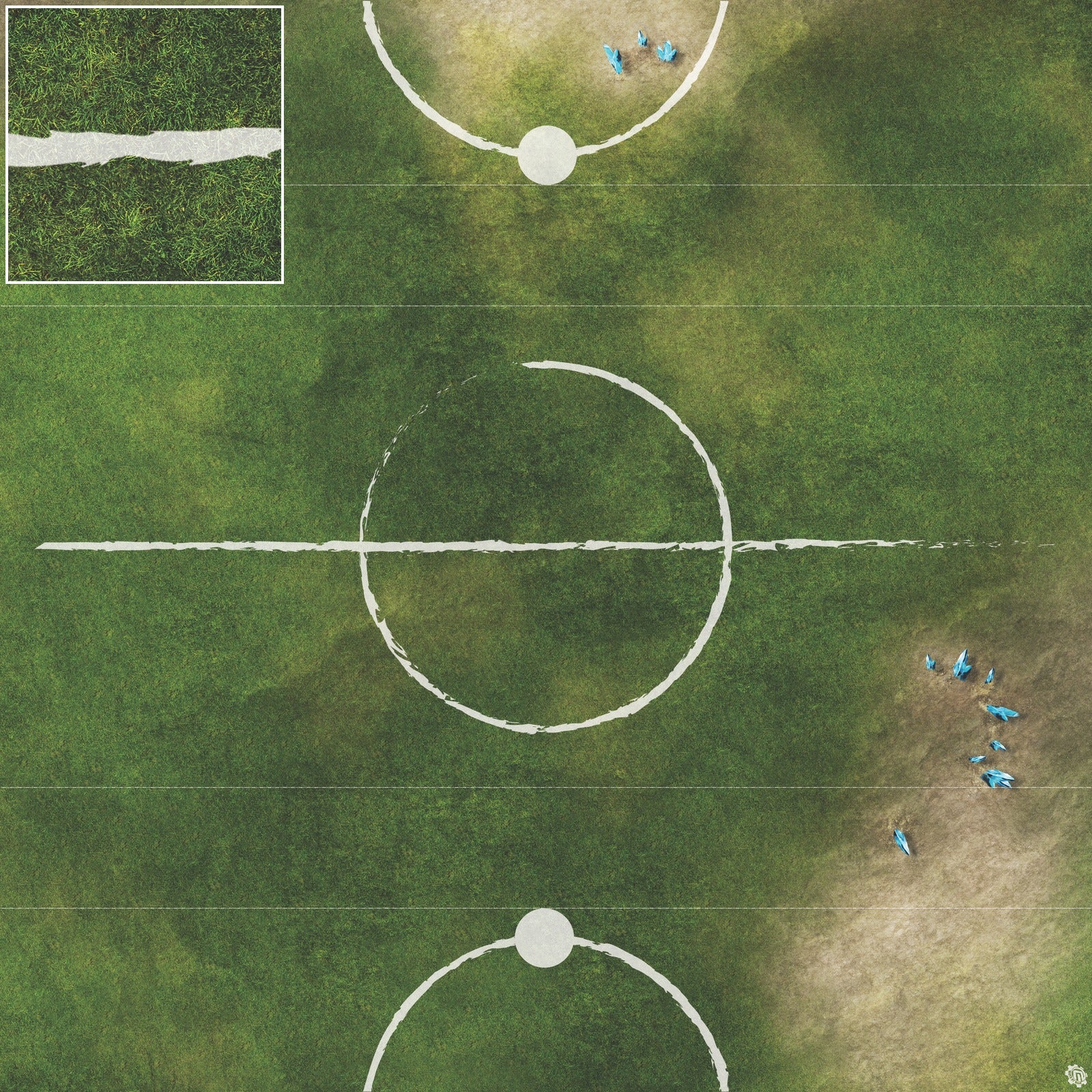 Mats by Mars: Vespene Vale Wargaming Play Mat