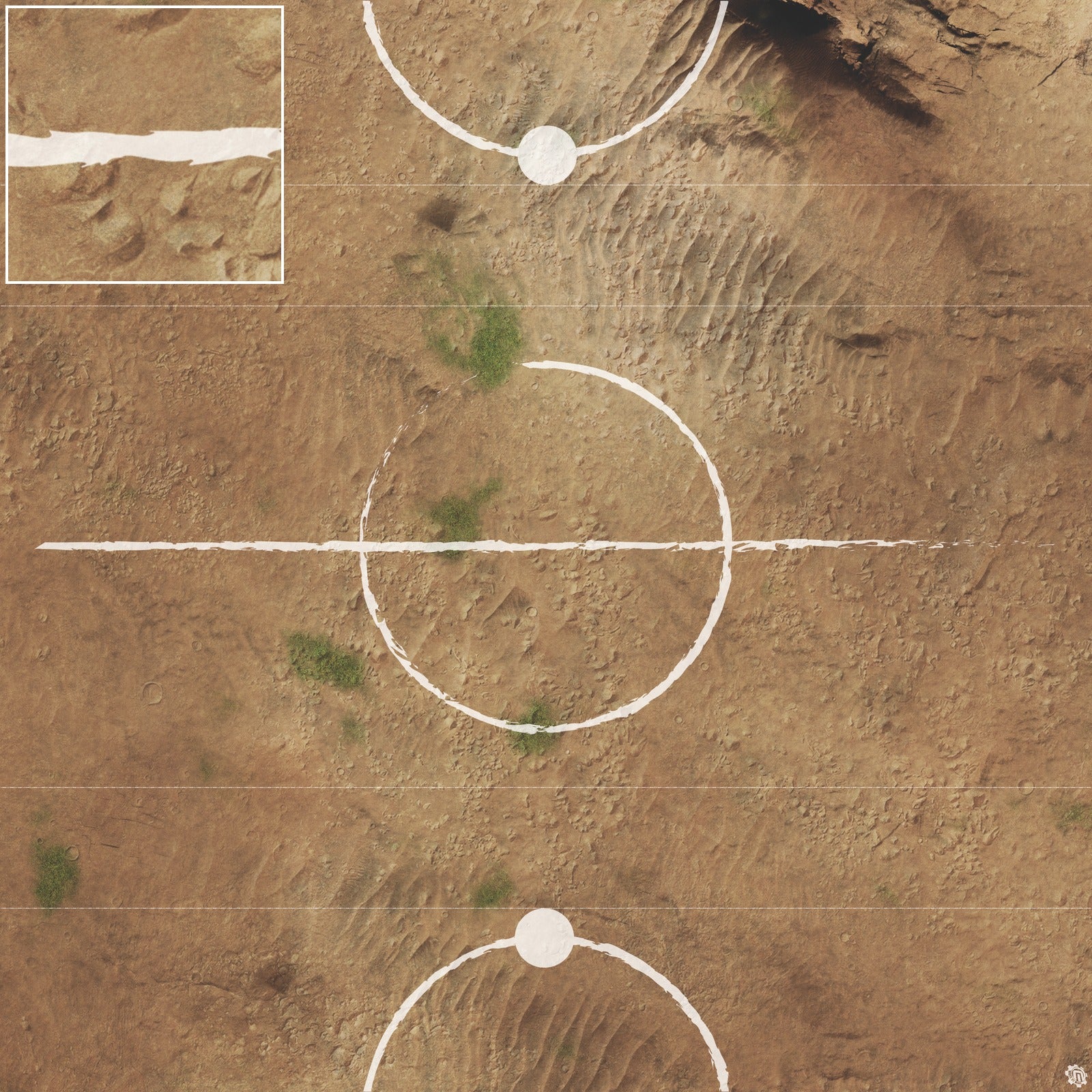 Mats by Mars: Blistering Expanse Wargaming Play Mat