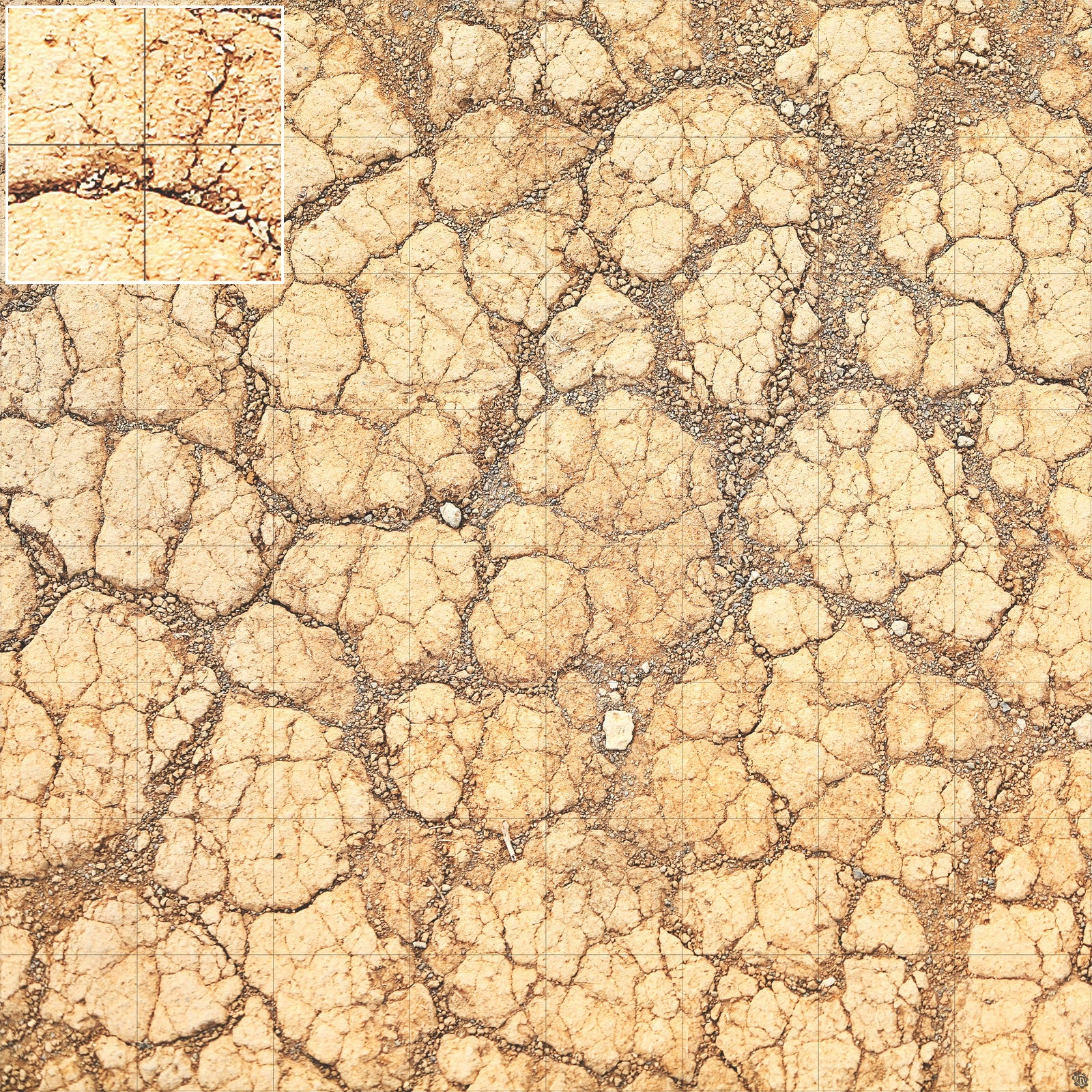 Mats by Mars: Desert Tabletop Wargaming Play Mat