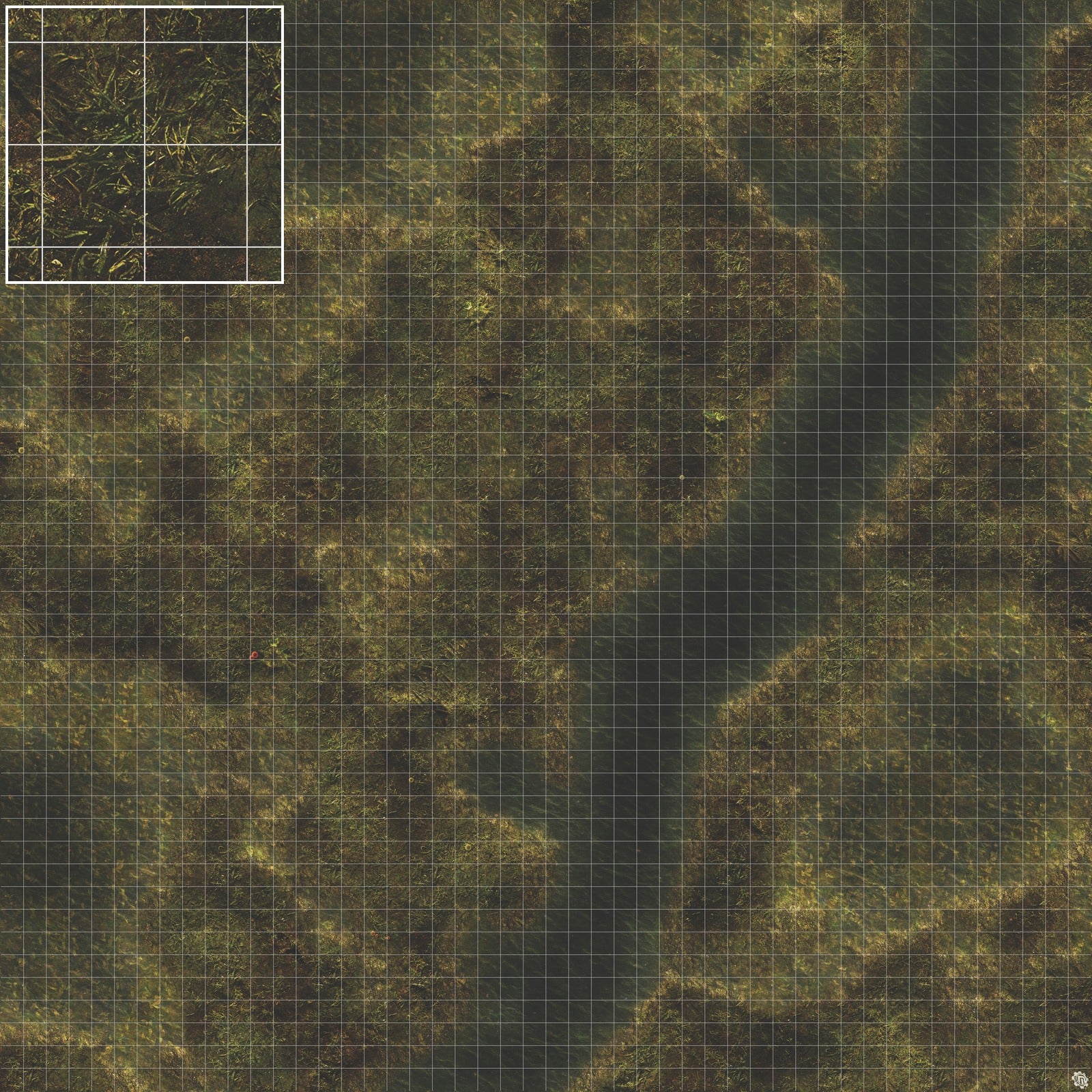 Mats by Mars: Swamplands Tabletop Wargaming Play Mat