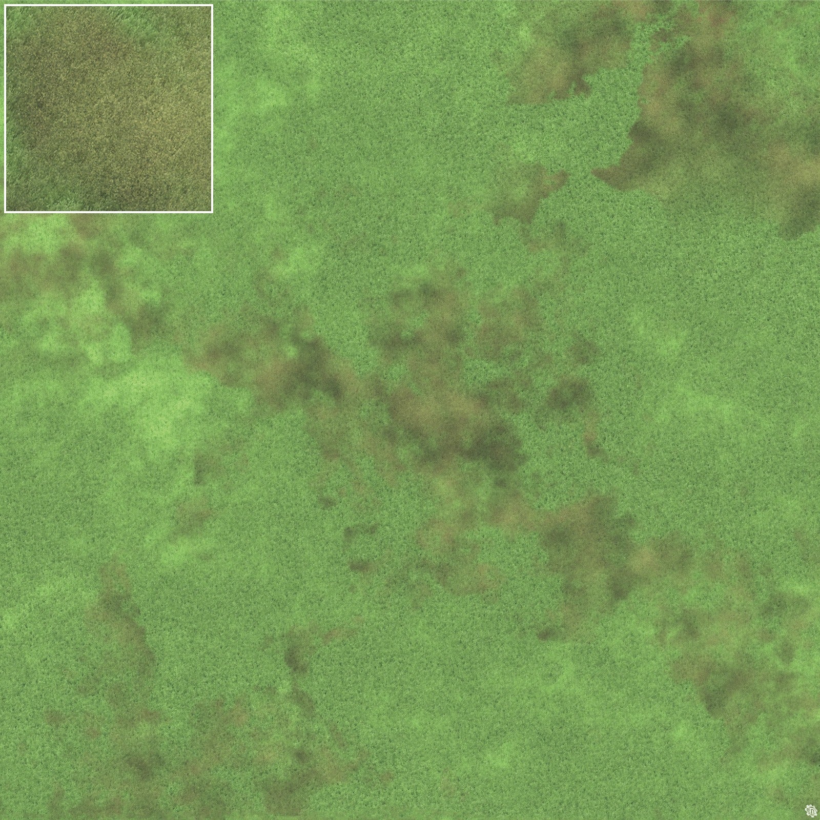 Mats by Mars: Verdant Fields Tabletop Wargaming Play Mat