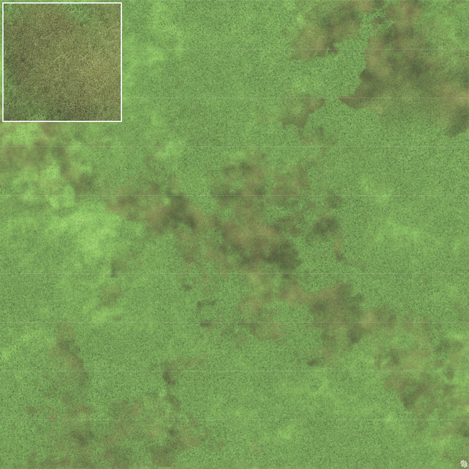 Mats by Mars: Verdant Fields Tabletop Wargaming Play Mat