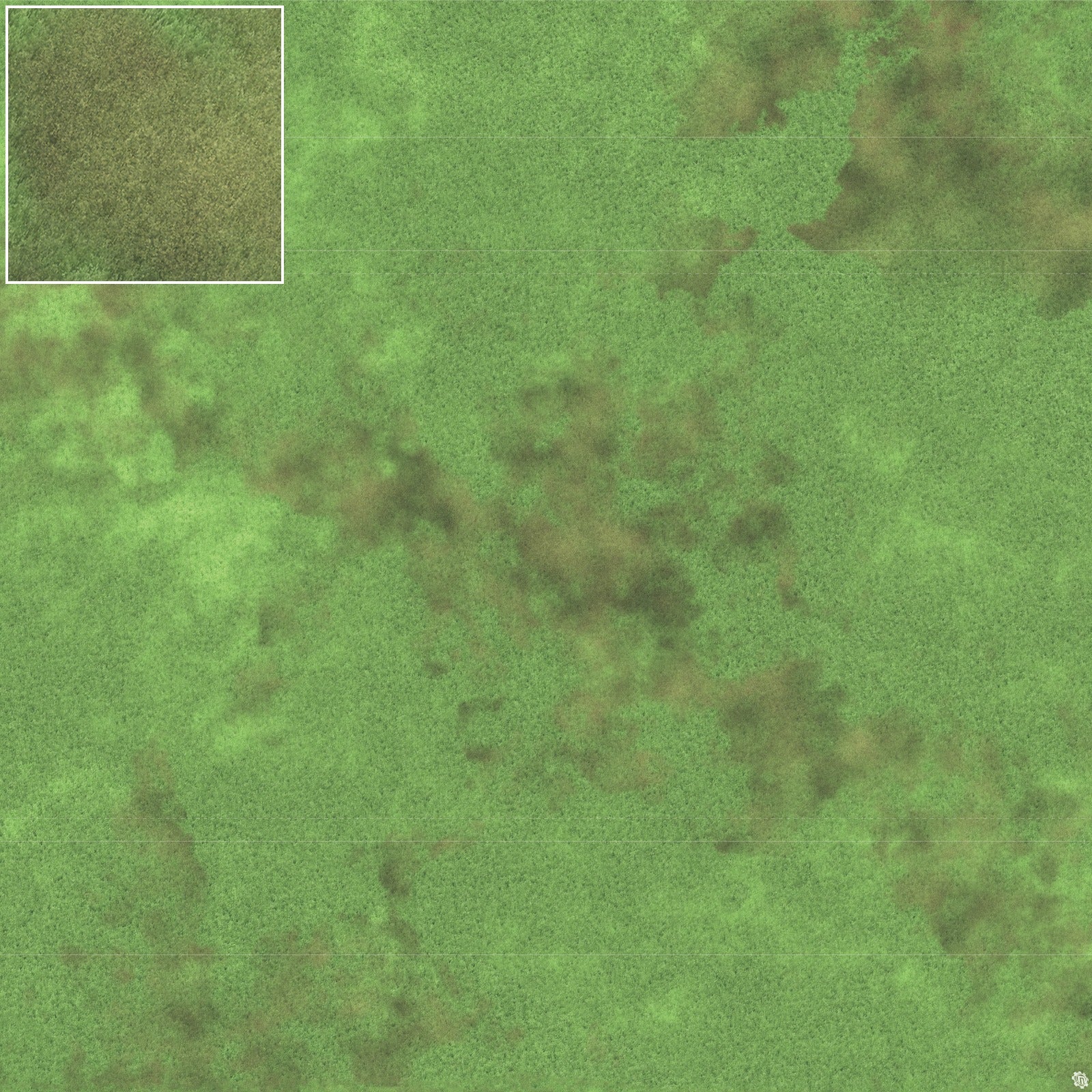 Mats by Mars: Verdant Fields Tabletop Wargaming Play Mat