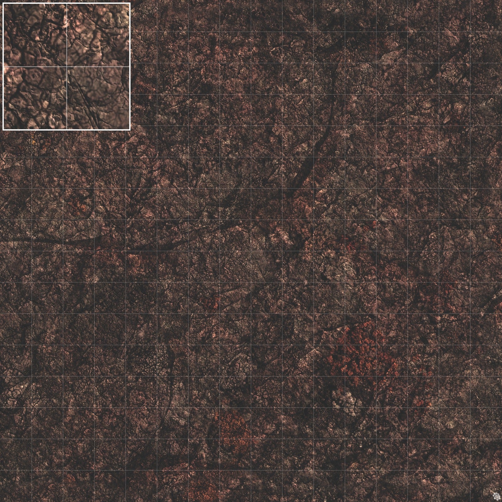 Mats by Mars: Shattered Soil Tabletop Wargaming Play Mat