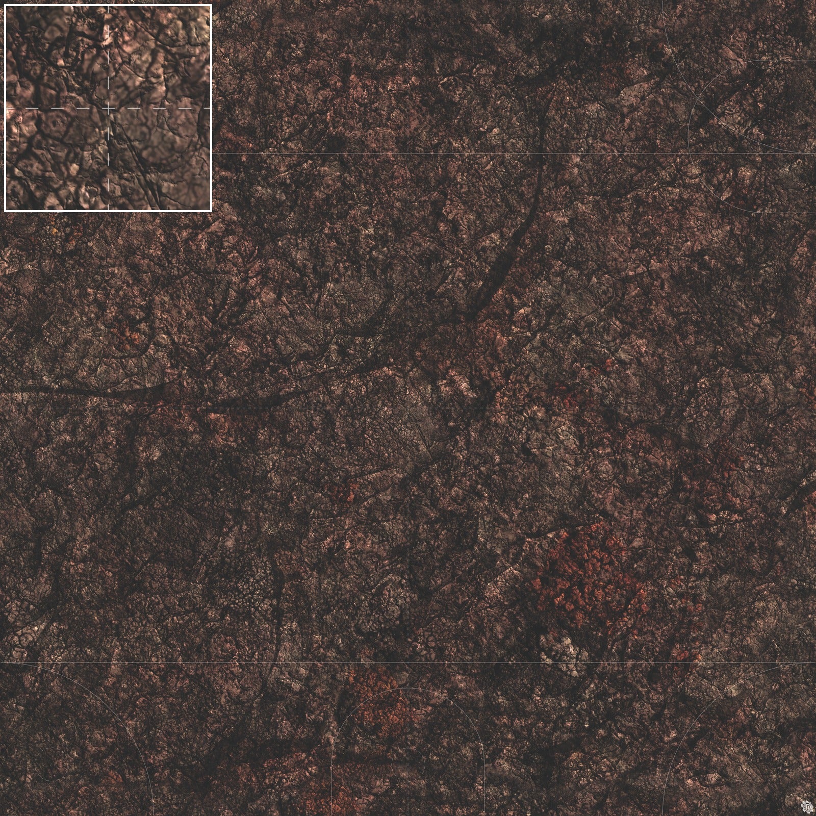 Mats by Mars: Shattered Soil Tabletop Wargaming Play Mat