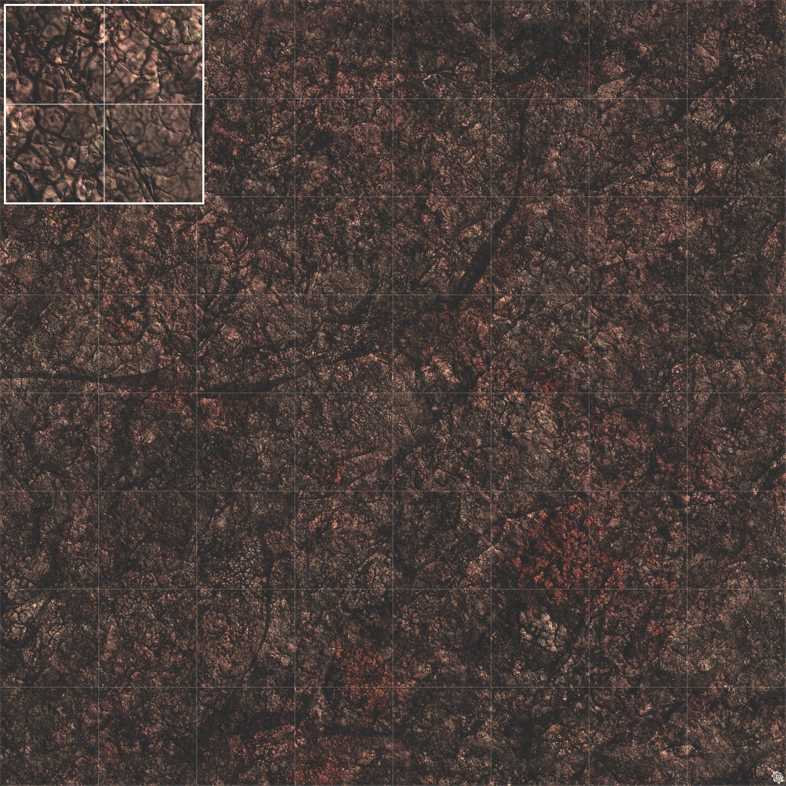 Mats by Mars: Shattered Soil Tabletop Wargaming Play Mat