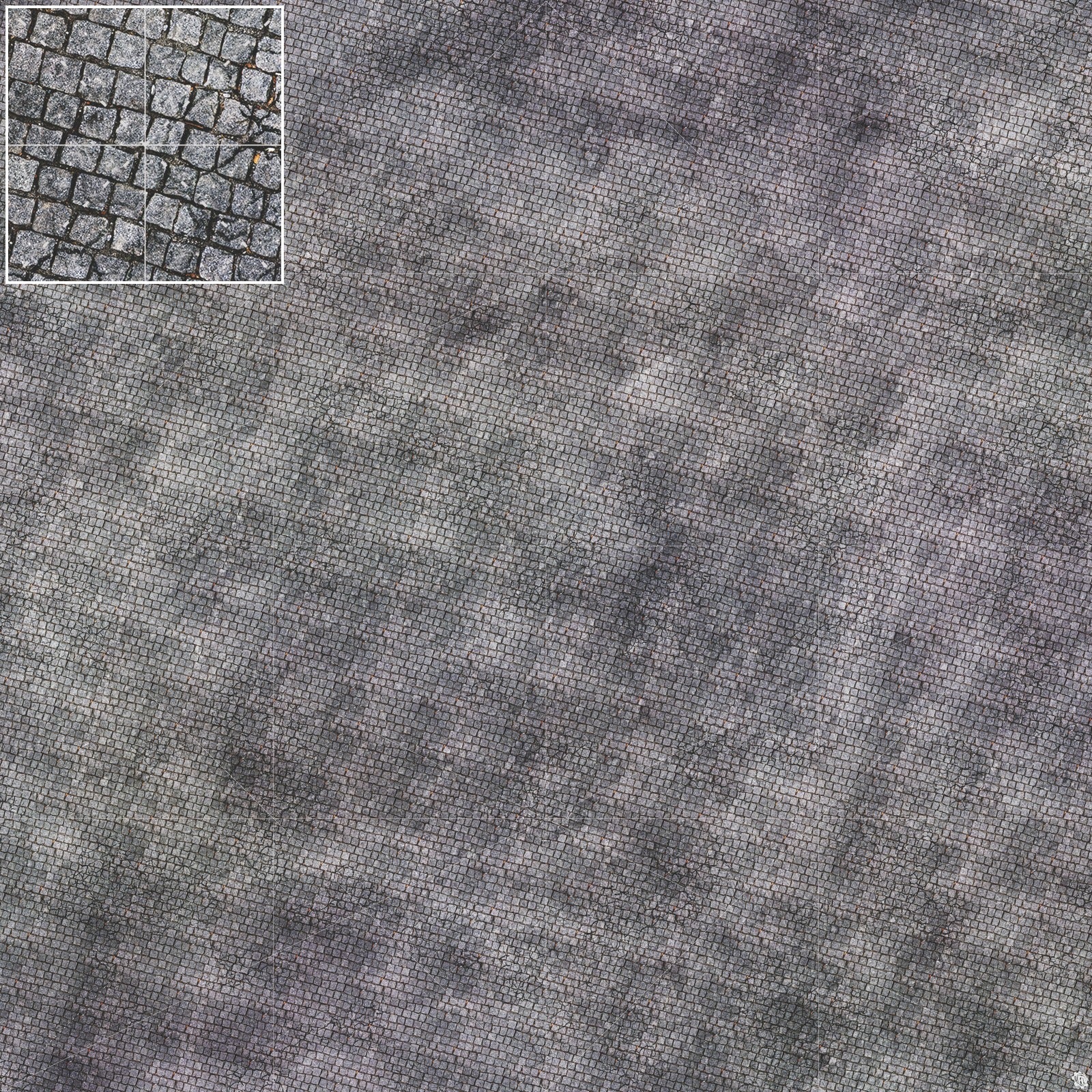 Mats by Mars: Bustling City Tabletop Wargaming Play Mat