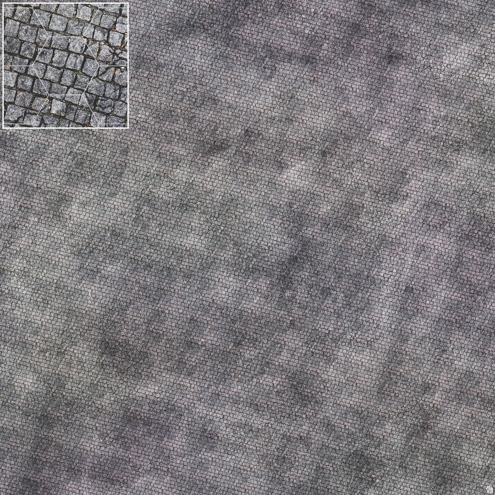 Mats by Mars: Bustling City Tabletop Wargaming Play Mat
