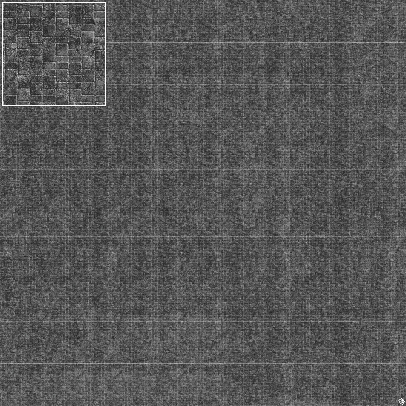 Mats by Mars: Sett in Stone (Grey) Tabletop Wargaming Play Mat