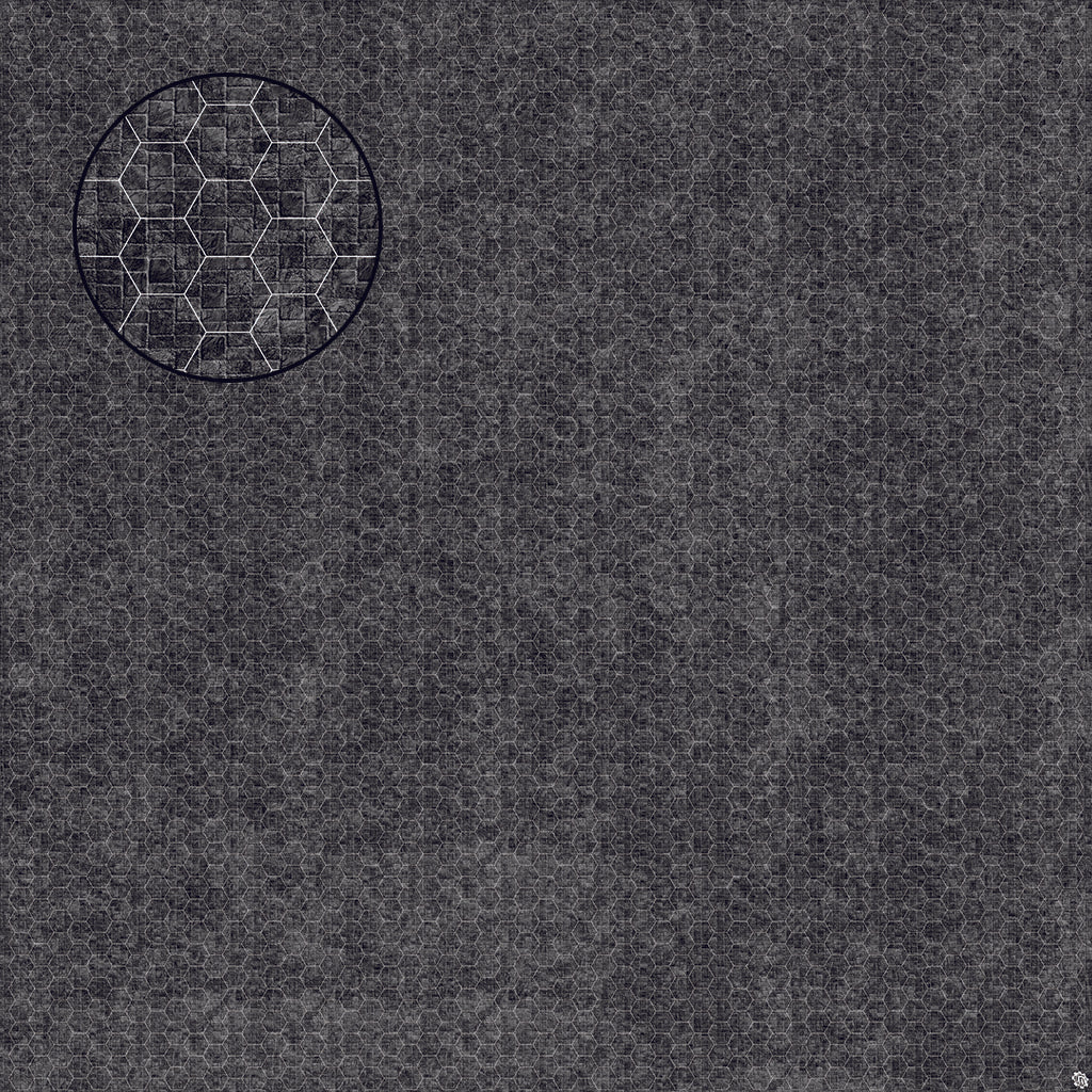 Mats by Mars: Sett in Stone (Grey) Tabletop Wargaming Play Mat