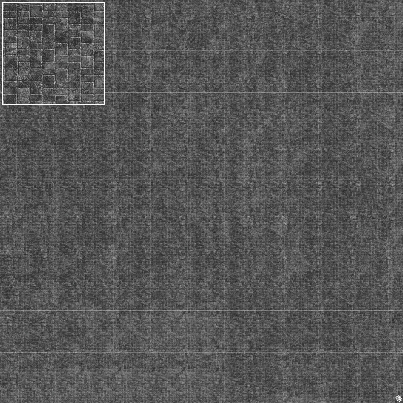 Mats by Mars: Sett in Stone (Grey) Tabletop Wargaming Play Mat