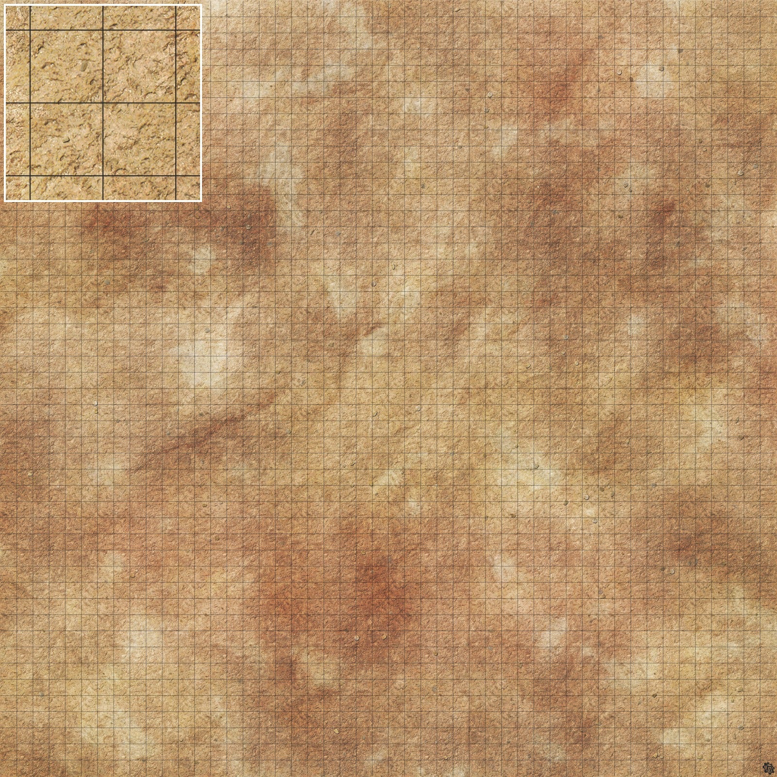 Mats by Mars: Swallowing Sand Tabletop Wargaming Play Mat