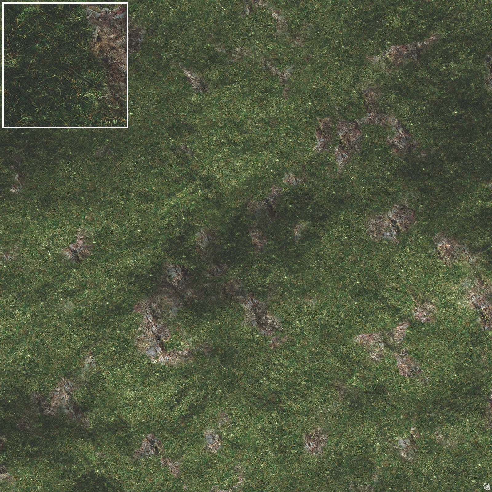 Mats by Mars: Green Hills Tabletop Wargaming Play Mat