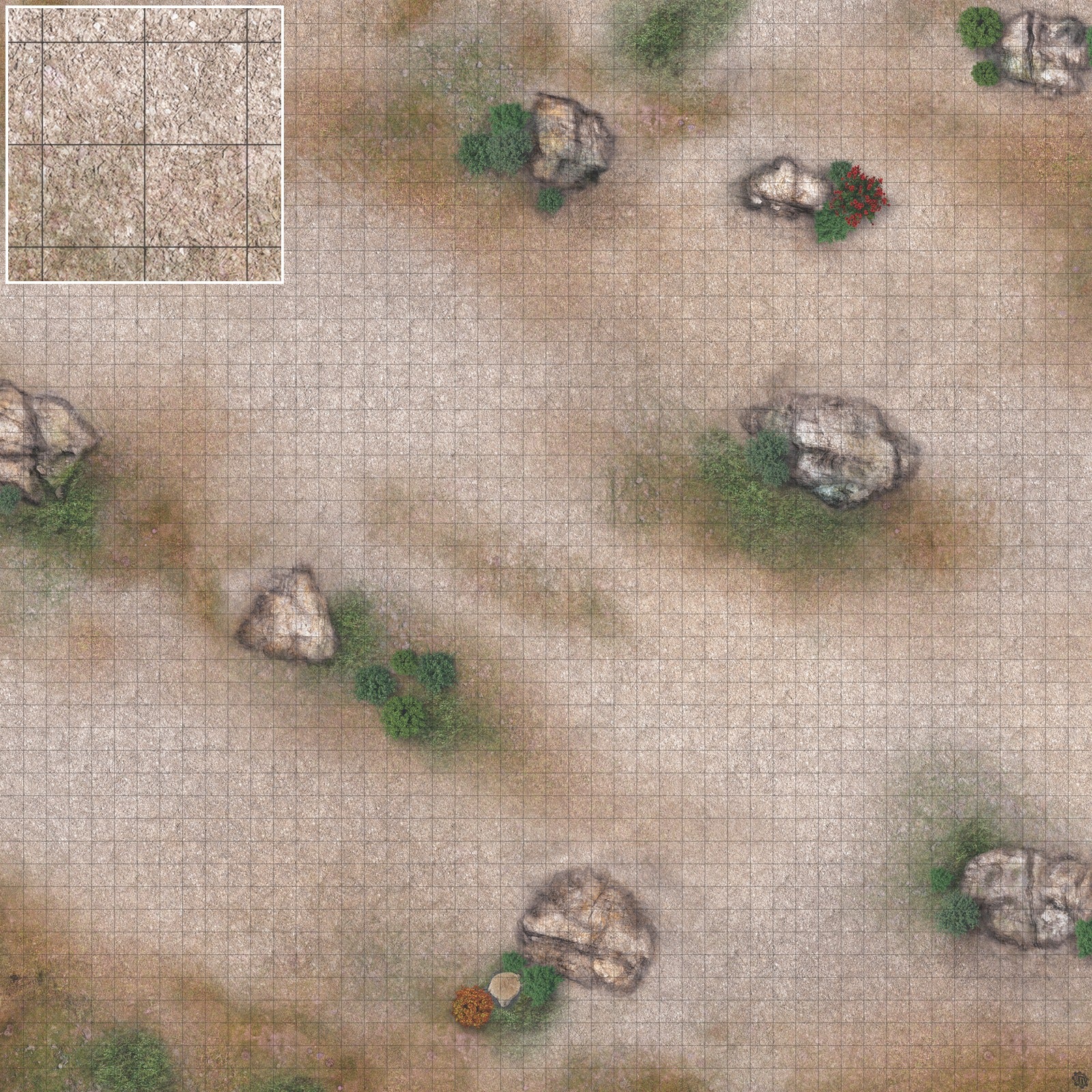 Mats by Mars: Hellenic Plateau Tabletop Wargaming Play Mat