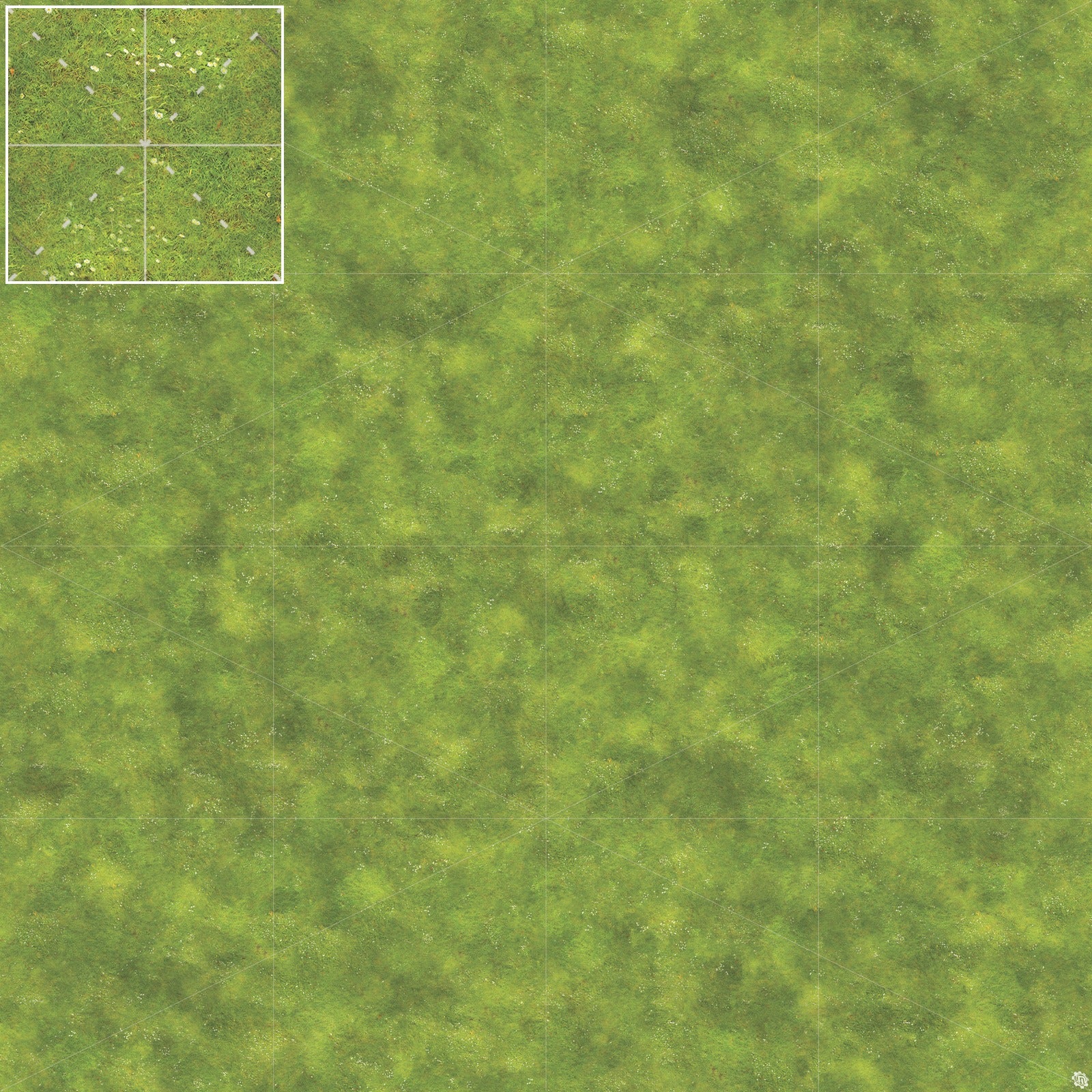 Flourishing Field Tabletop Wargaming Play Mat