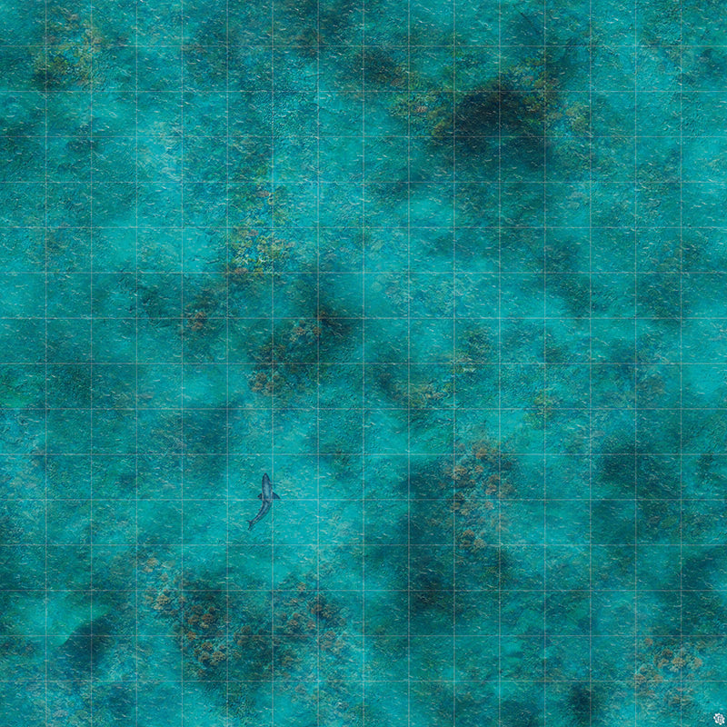 Mats by Mars: Coral Cove Tabletop Wargaming Play Mat