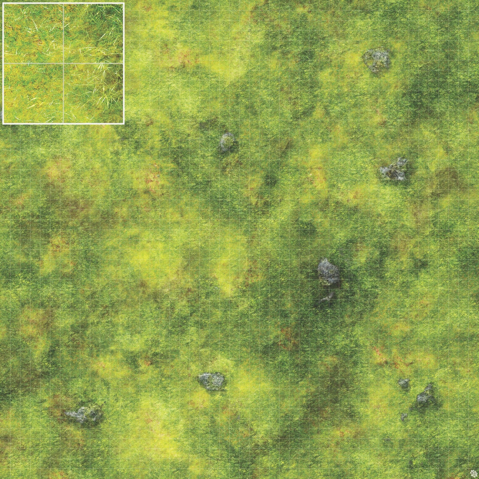 Mats by Mars: Stonehollow Hills Tabletop Wargaming Play Mat
