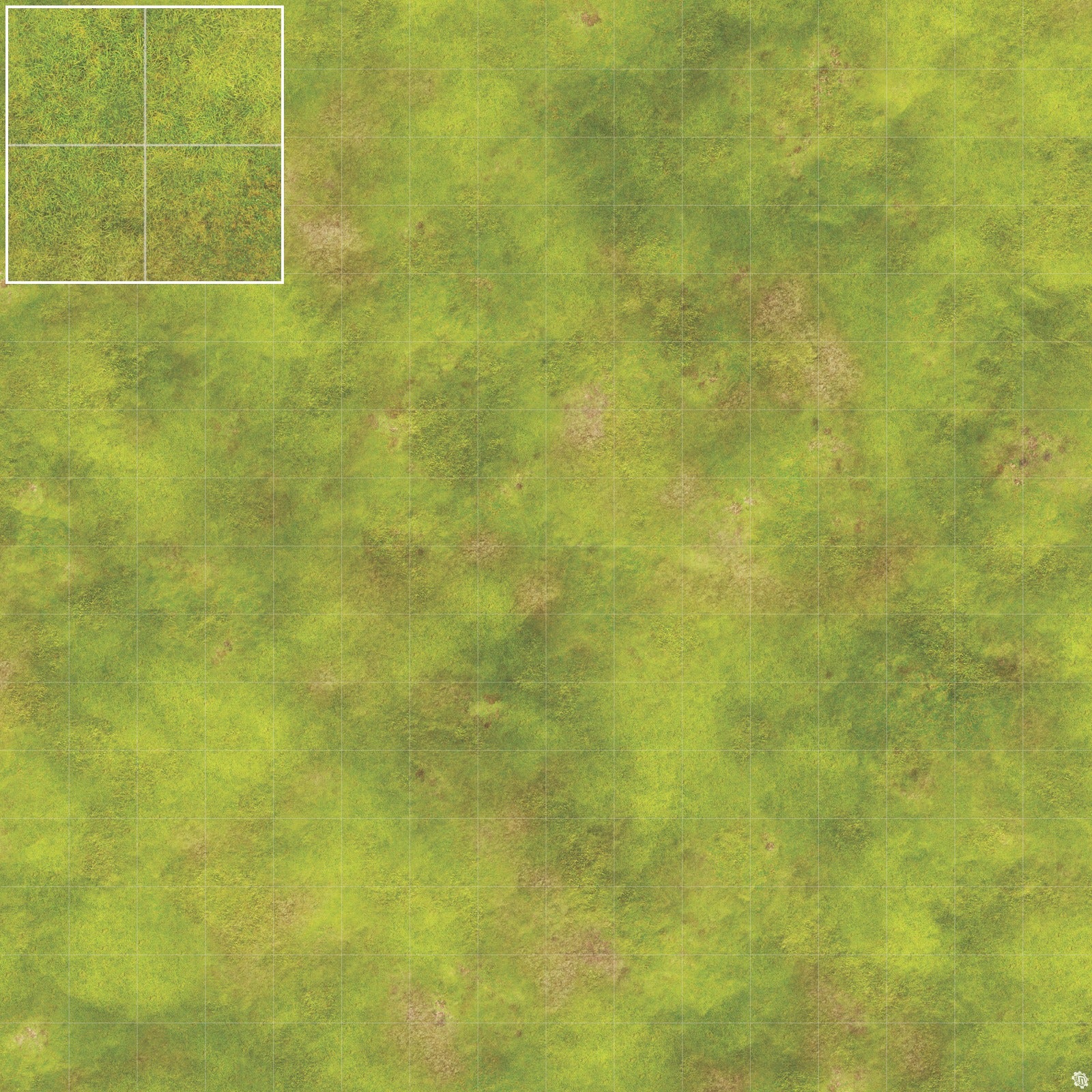 Mats by Mars: Peaceful Prairie Tabletop Wargaming Play Mat