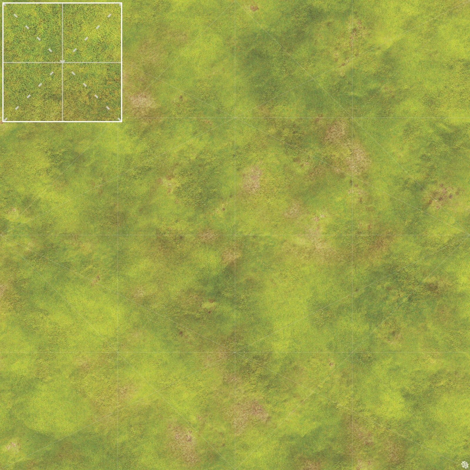 Mats by Mars: Peaceful Prairie Tabletop Wargaming Play Mat