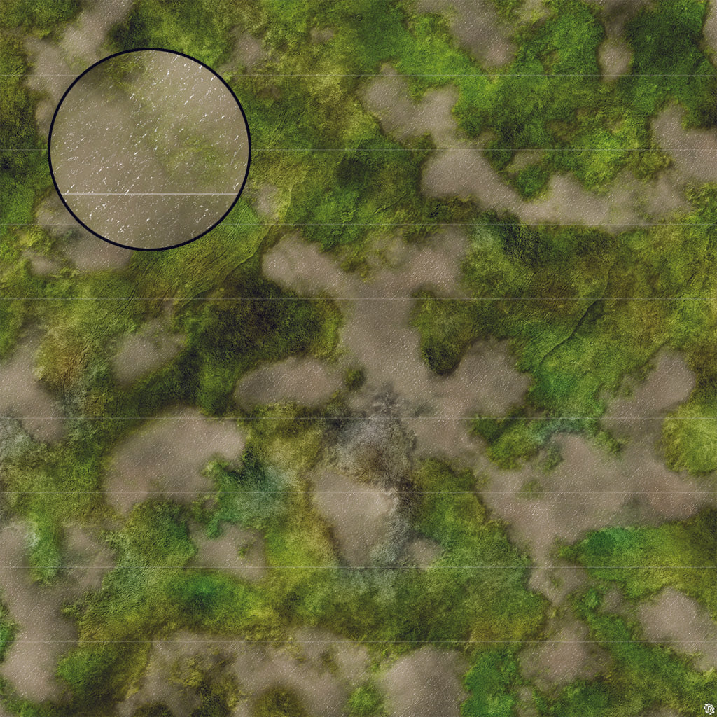 Mats by Mars: Bayou Country Tabletop Wargaming Play Mat