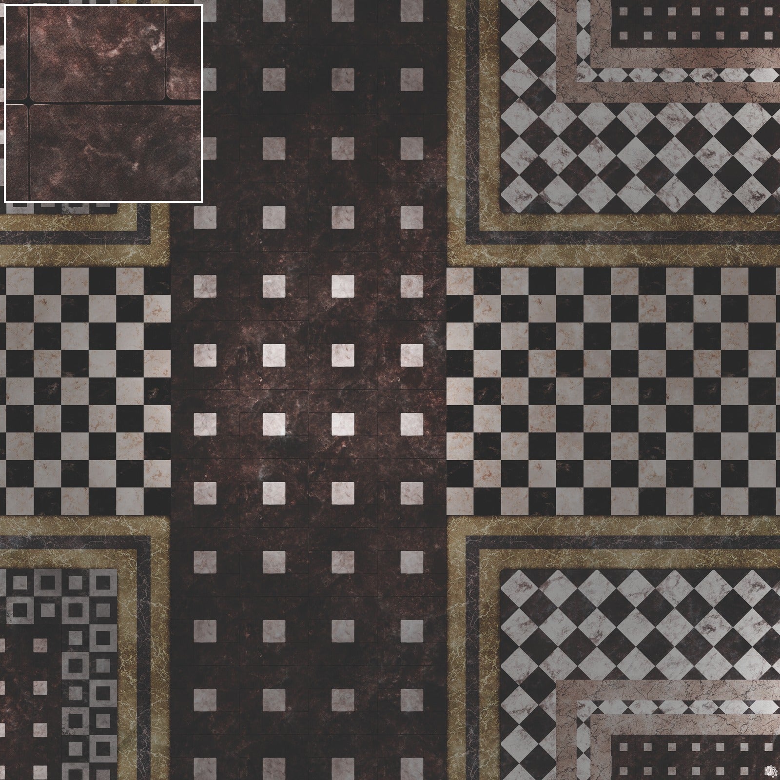 Mats by Mars: Manor Hall Tabletop Wargaming Play Mat