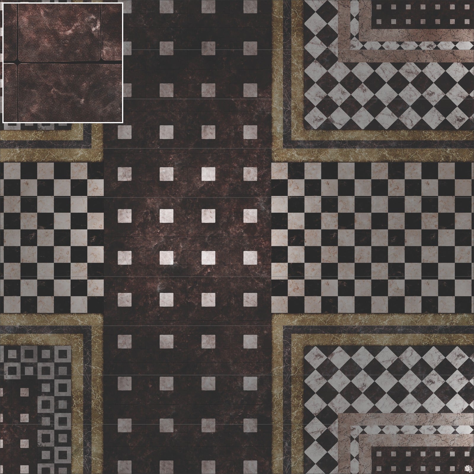 Mats by Mars: Manor Hall Tabletop Wargaming Play Mat